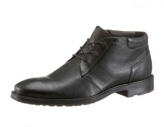 Marken-Herren-Stiefelette schwarz