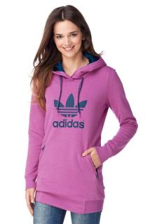 Marken-Hoody lila