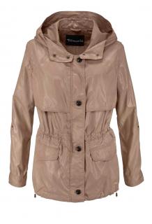 Marken-Jacke camel