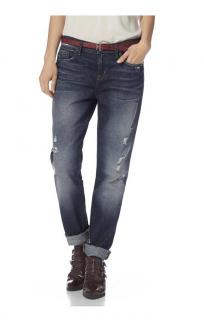 Marken-Jeans blue destroyed