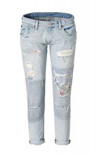 Marken-Jeans hellblau used