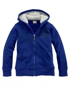 Marken-Kinder-Kuschel-Sweatshirt blau