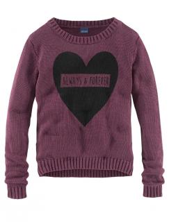 Marken-Kinder-Pullover mauve