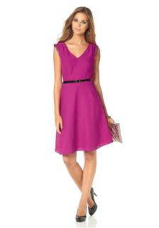 Marken-Kleid mit Strass pink 40