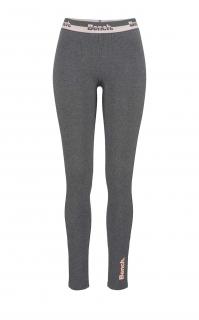 Marken-Leggings grau-melange