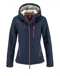 Marken-Outdoor-Jacke navy