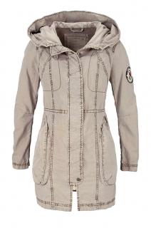 Marken-Parka VANITY beige