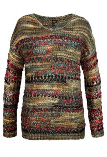 Marken-Pullover bunt