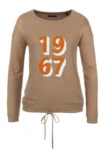 Marken-Pullover caramel