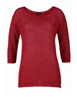 Marken-Pullover rot