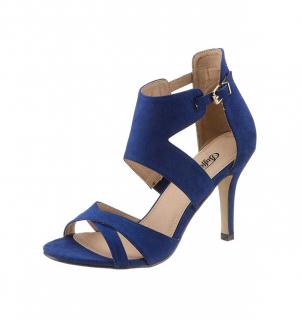 Marken-Sandalette navy