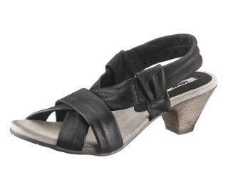 Marken-Sandalette schwarz Größe 36