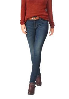 Marken-Skinny-Jeans blau