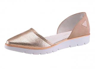 Marken-Slipper rosé-metallic