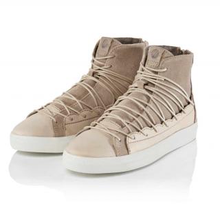 Marken-Sneaker taupe