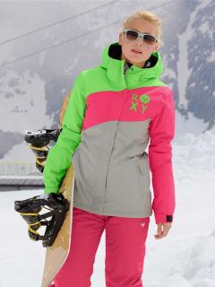 Marken-Snowboardjacke bunt