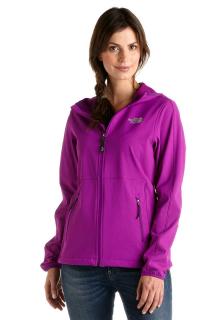 Marken-Softshell-Funktionsjacke lila