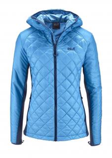 Marken-Steppjacke hellblau