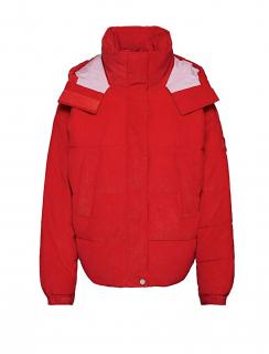 Marken-Steppjacke rot Gr. L