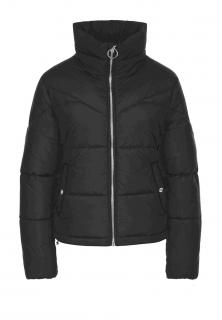 Marken-Steppjacke schwarz