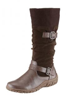 Marken-Stiefel braun used