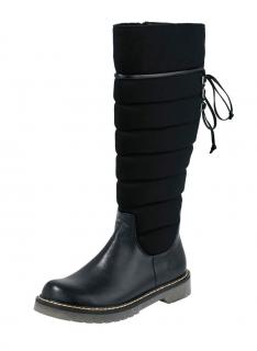 Marken-Stiefel schwarz