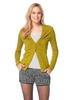 Marken-Strickjacke kiwi Gr. 36/38