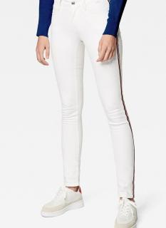 Marken-Super-Skinny-Jeans weiß W27 / L30 inch