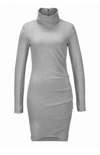 Marken-Sweatkleid grau Gr. M