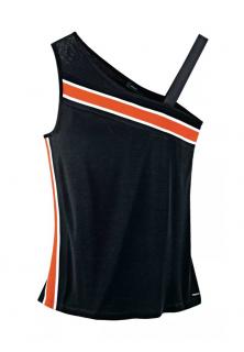 Marken-Tanktop schwarz