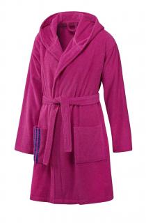 Marken-Unisex-Bademantel pink