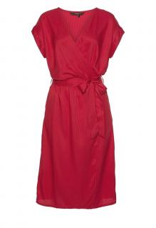 Marken-Wickelkleid ALLY rot