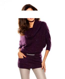 Marken-Woll-Pullover bordeaux