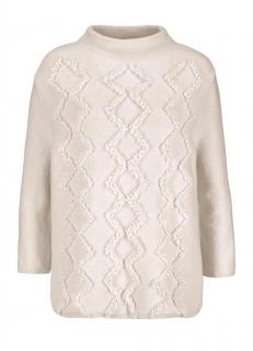 Marken-Wollpullover beige