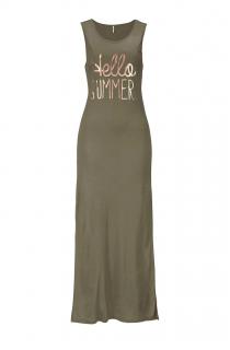 Maxikleid khaki