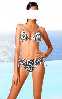 Optimizer-Push-Up-Bikini braun-ecru