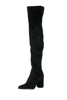 Overkneestiefel schwarz