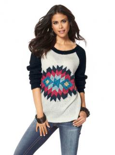 Pullover bunt