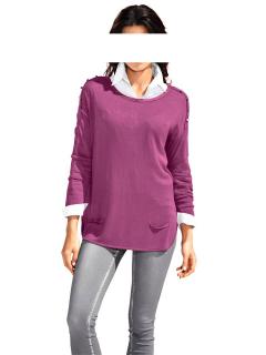 Pullover fuchsia