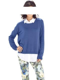 Pullover jeansblau