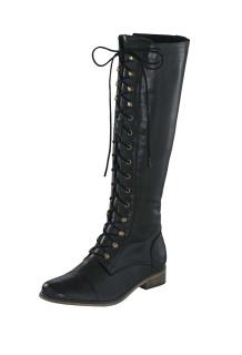 Schnürstiefel schwarz