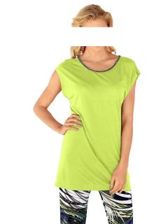 Shirt mit Kette kiwi