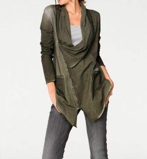 Shirtjacke oliv