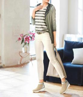 Skinny-Jeans ALWA ecru