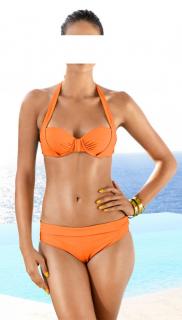 Softcup-Bikini orange