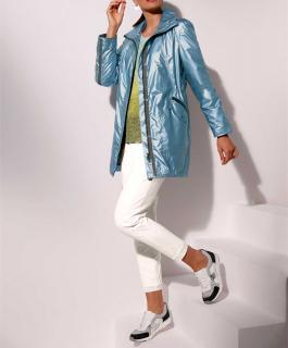 Sommerjacke aqua-metallic