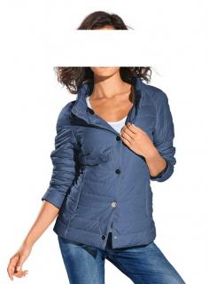 Steppjacke blau