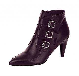 Stiefelette bordeaux