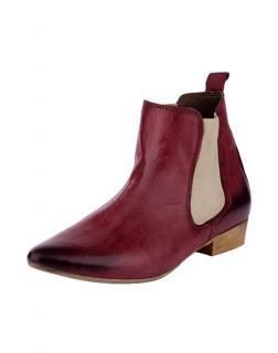 Stiefelette bordeaux used