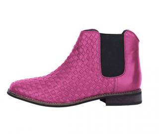 Stiefelette pink